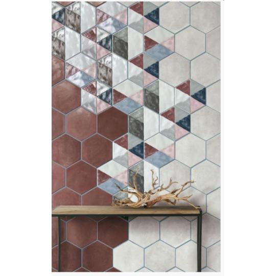 hexagon feher csempe  modern burkolat minimal stilus mediteran stilus lakas felujitas nyaralo felujitas etterem felujitas.JPG